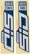 RockShox Decal Kit for SID 35 D1, Gloss Polar Foil for Blue Crush, Kit