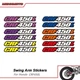 For Honda CRF450L 2019 2020 Accessories Swing Arm Decal Sticker Graphics Kit 2pc