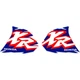 Honda Xr400 XR 400R XR400r 96 Tank decals stickers Graphics thick Purple premium