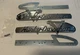 Harley Panhead 55 & 56 Gas Tank Emblems w/ Mount Kit Adhesive Type
