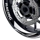 For Yamaha FZ09 MT-09 18-24 23 22 21 Inner Wheel Stickers Stripe GP08 Racing