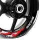 For Yamaha MT09 18-24 23 22 21 20 Wheel Inner Rim Stickers 17 inch S10B Red