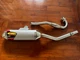 EXHAUST FULL SYSTEM STAINLESS PIPE SILVER FOR HONDA CRF 150 CRF 150L 16-23