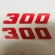 KTM 300 EXC DXC  Displacement Decal Sticker Set Left Right Side  Shroud OEM