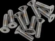 DRAG SPECIALTIES DS192359 1/4X20X3/4 CHRM FLAT HEAD