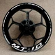 Decal Reflective Sticker Wheel Hub Rim Decorative For YAMAHA MT-10 mt10 MT10