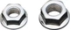 GARDNER-WESTCOTT Flange Nut 07-44555 1/2-20 Chrome Finish