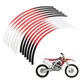 21" 18" RIM WHEEL STICKERS FOR Honda CRF 250L/ RALLY CRF 300L / RALLY CRF230L US