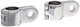 Kuryakyn 1002 Magnum Quick Clamps for 1" Engine Guards, Chrome, 1 Pair