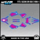 Graphics Kit for Suzuki DR650 (All Years) DR 650 Ember Series - MAGENTA