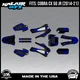 Graphics Kit for COBRA CX50 JR 2014-2021 Twitch Series - Blue