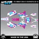 Graphics Kit for Yamaha YZ250 YZ125 (2002-2014) UFO PLASTICS Viper - Magenta
