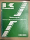 Genuine Kawasaki KDX200 Service Manual 1985 KDX200-A3 99920-1292-01