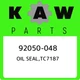 92050-048 Kawasaki Oil seal,tc7187 92050048, New Genuine OEM Part