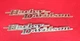 GENUINE HARLEY DAVIDSON FACTORY STYLE TANK EMBLEMS LEFT/RIGHT TOURING