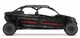 Can Am X3 Maverick MAC 4 Design Graphic Kit Wraps Decals Off Road Red Line Flag