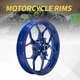 17" Gloss Blue Tubeless Front Wheel Rim for Yamaha R3 15-24 MT03 20-24 R25 18-21