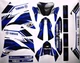 YAMAHA XT660 X R 2003 BLUE M EDITION DECOR DECAL Sticker