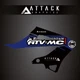Attack Graphics Renegade Radiator Shroud Decal Blue