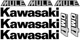 #B4787 Kawasaki Mule Decal Sticker Kit LAMINATED 600 610 2500 3100 4100