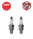 Genuine CMR5H 7599 NGK Spark Plugs USR7AC - Qty. 2 Pieces