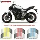 Motorcycle stripes Wheel Hub Rim Strip Sticker Decal For YAMAHA MT-07 2016-2020