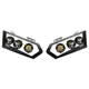 Heretic Studio Polaris Headlights for 2022 Polaris General XP 1000 Deluxe Ride