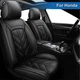 Car Seat Cover For Honda CR-V HR-V CR-Z Accord Civic Full Set PU Leather Luxury