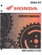 2004-2007 Honda ARX1200N3/T3/T3D Aquatrax Factory Service Repair Manual - OEM