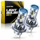 AUXITO A1 Ultra Series H4 LED Headlight Bulbs High & Low Beam 2PCS Super Bright