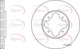 2x Apec Red Front Brake Discs 282mm Fits Acura Honda Rover 600 Accord Vigor