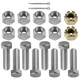Rear Axle Nuts & Bolts For Polaris Xpedition 325 425 2000-01 / Magnum 500 99-01