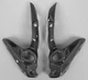 2014-2017 Yamaha FZ-07, MT-07 Headlight Holders - 100% Carbon Fiber