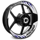 Blue Inner Decal Wheel Rim Stickers S11W For Yamaha MT07 18 19 20 21