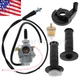 Carburetor & Handle Grip Bar & Throttle Cable For Honda Z50R 1979-1999 Carb