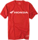 FACTORY EFFEX Honda Horizontal T-Shirt Red Medium 15-88330
