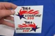BSA DECAL, STARFIRE 250 RIGHT & LEFT SIDECOVER SET B25 1967-69 PEEL AND STICK
