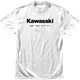 D'Cor Visuals Kawasaki Racing Tshirt White 2X | 80-120-5