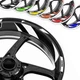 White 17 inch GP06 Wheel Sticker For Kawasaki VULCAN S 650 EN650 Z1000 Z400