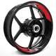 For Yamaha YZF-R1S 16-18 17 Motorcycle Inner Rim Sticker A01B Red