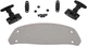 PUIG Clip-On Visor - 250mm - Clear - 6320W