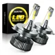AUXITO H4 9003 HB2 LED Bulbs Headlight Hi Low Beam Kit 6500K Super White CANBUS