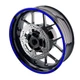 For Yamaha FZ10 MT-10 18-24 23 22 21 Wheel Edge Rim Stickers 17 inch S02B Blue