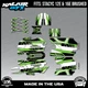 Graphics Kit for STACYC 12 EDRIVE and 16 EDRIVE BRUSHED Swift-green