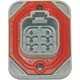 NAMZ Deutsch DT Sealed Connector Component &mdash; Wiring Connector - Gray - DTH06