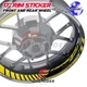 17 inch Rim Sticker Letters Decal For Yamaha TRACER 900 FJ-09 18-20 21 22 23 24