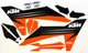 Factory Effex SR3 Graphics Shrouds KTM SX SXF XC XCF 125-450 2023 2024 NEW