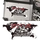 for Benelli TRK502 502X TRK521 Protector  trunk scratch resistant PVC sticker