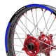 Blue 21'' 18'' MX Wheel Rim Stickers L01B For Kawasaki KLX 300R 1997-2007