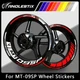 Reflective Motorcycle Wheel Sticker Rim Tape Decals Fits For YAMAHA MT09SP